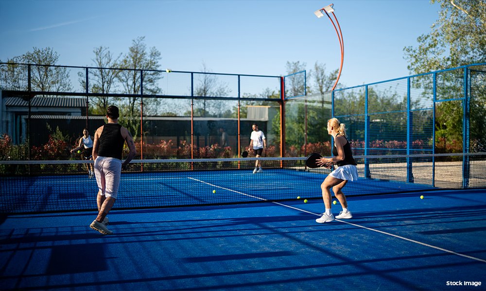 Outdoor sports court